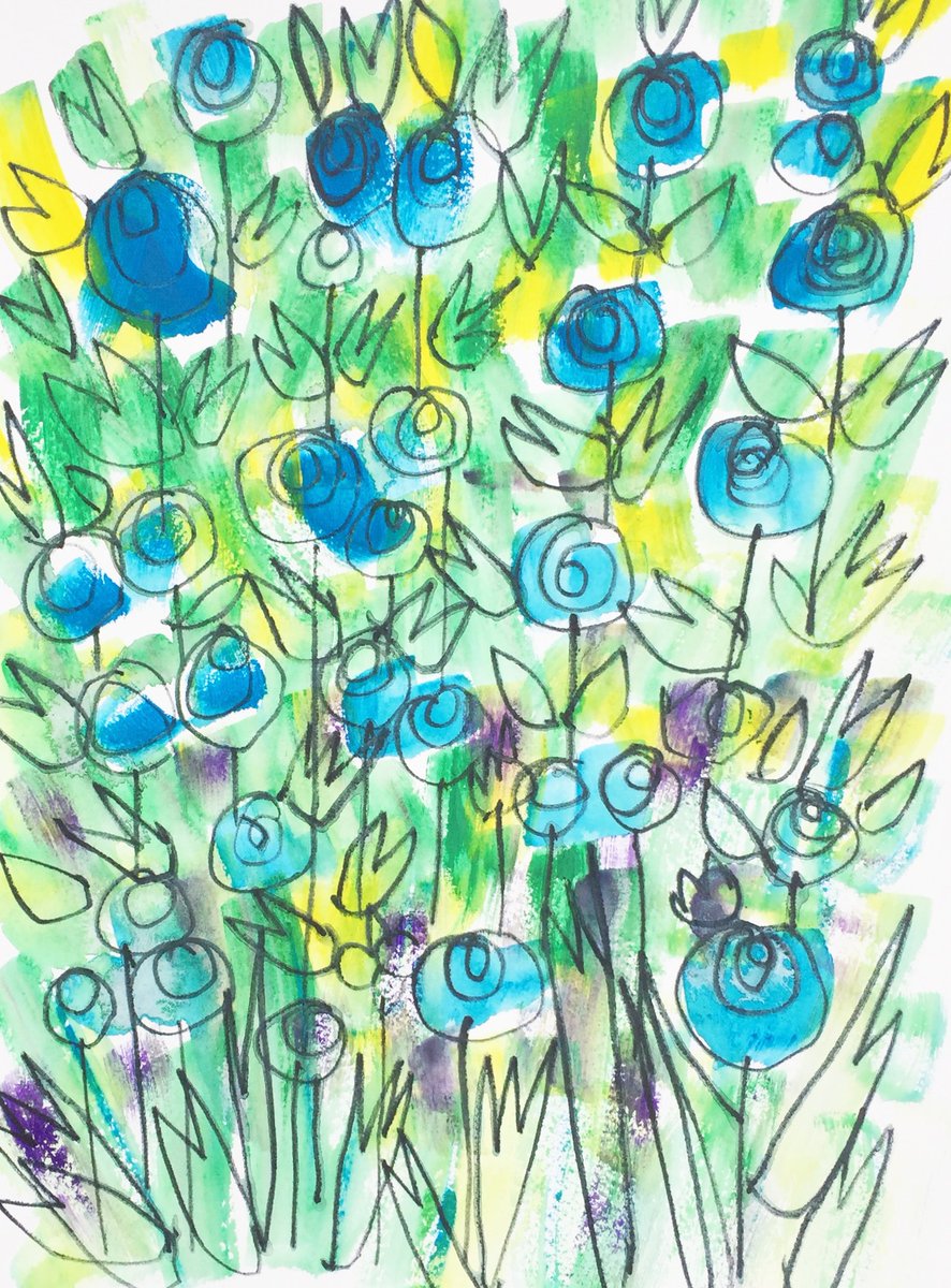 gabrielle_tv's tweet photo. My show is now on and I am VERY happy to say pictures are selling even though the doors are locked! It is part of the Dulwich Festval this weekend - if you are in East Dulwich the Jeannie Avent Gallery on North Cross road is where the action is https://t.co/WFAhDeIR2r https://t.co/CJZePncwKG