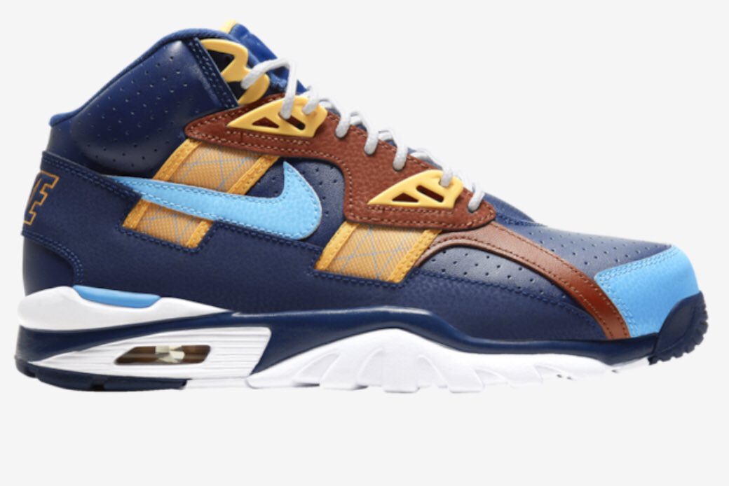 nike air trainer sc high blue