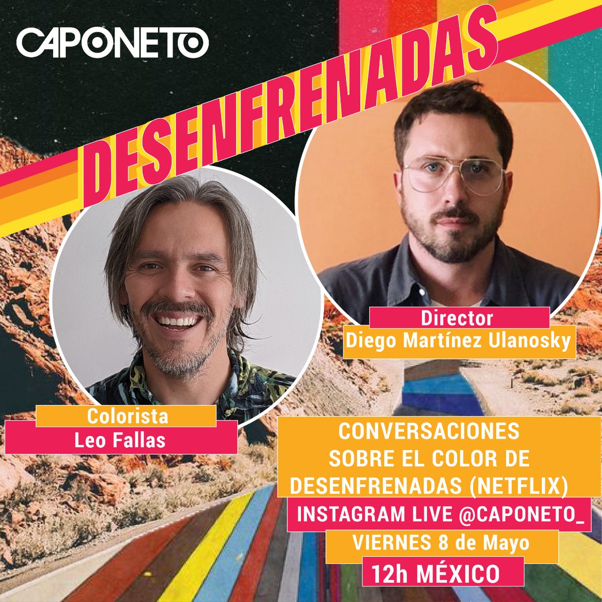 El color fue un factor muy importante en #desenfrenadas, te gustaría saber la importancia que tiene el color en los personajes? No te pierdas está charla!
<a href="/CAPONETO_/">CAPONETO</a>  <a href="/CarvajalMorrita/">~~~~~~~ ミ☆</a>