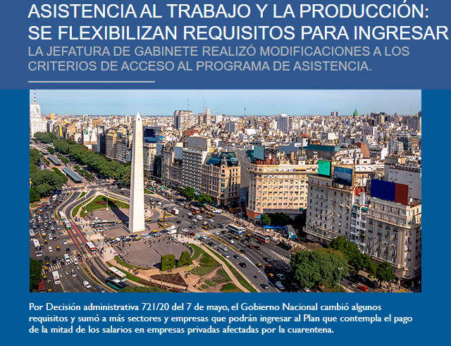 AHRCC_Prensa's tweet photo. La Asociación Informa 574: Flexibilizan requisitos para ingresar al Programa de Asistencia a la Producción y el Trabajo  | Incluyen a Bares Notables en el Fondo Metropolitano de las Artes. Toda la info del sector aquí https://t.co/PRJC1y1mb1 #Turismo #Hoteles #8Mayo #COVID19 https://t.co/tNecWaFDZI