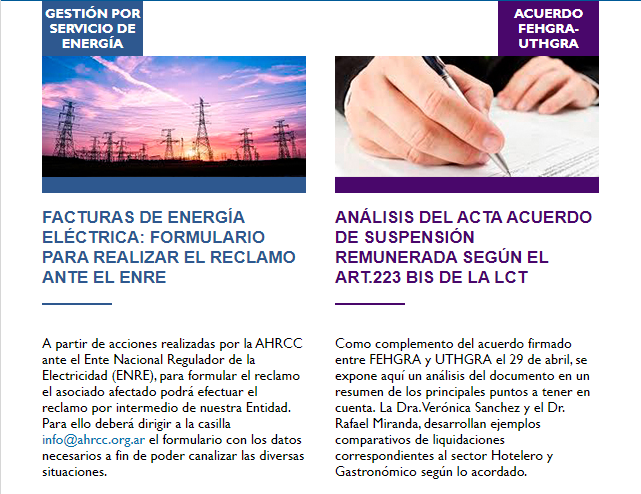 La Asociación Informa 574: Flexibilizan requisitos para ingresar al Programa de Asistencia a la Producción y el Trabajo  | Incluyen a Bares Notables en el Fondo Metropolitano de las Artes. Toda la info del sector aquí ahrcc.org.ar/_new/4339_01.h… #Turismo #Hoteles #8Mayo #COVID19