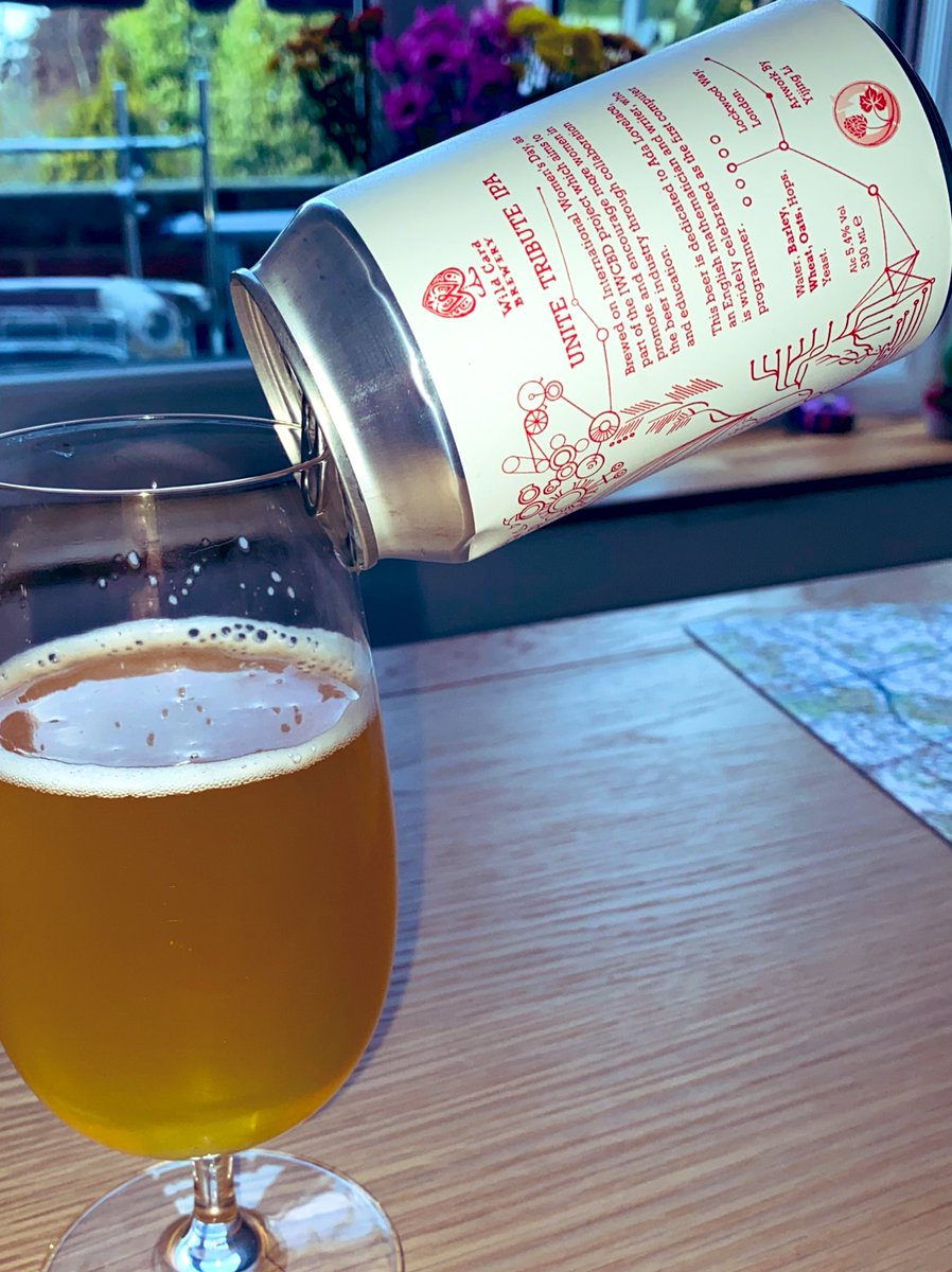 This is the end result of the IWCBD brew day I went to <a href="/WildCardBrewery/">Wild Card Brewery</a> super chuffed with it, we smashed it! Super cool can design too! ALL the good feels 😍😍