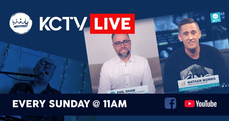 KingsChurchCamb's tweet photo. Join us every a Sunday at 11am on YouTube and Facebook.. https://t.co/Blf9l6Dqd9