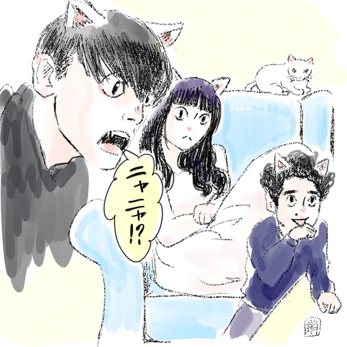 みんなのねこ化可愛かった。
 #転・コウ・生 #おんな城主直虎 