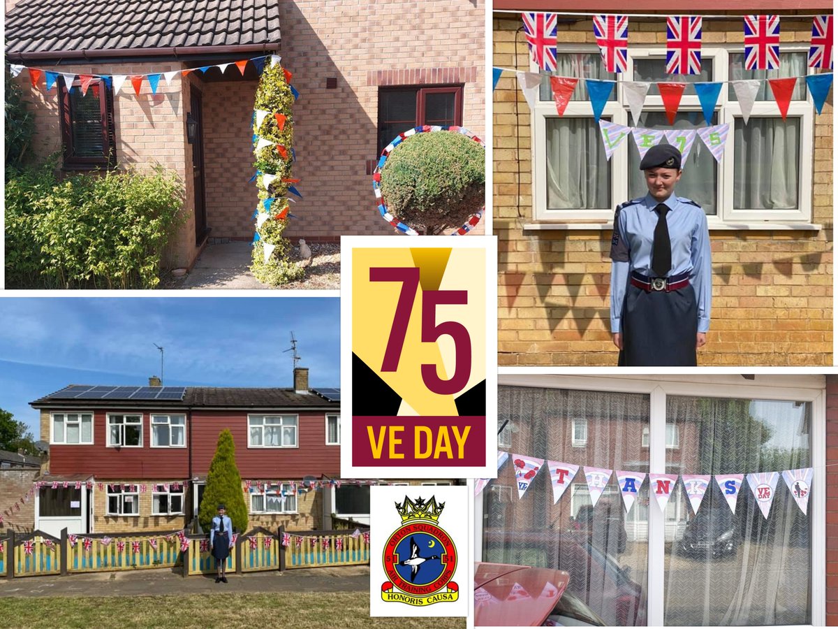 51 (Orton) Sqn Cadets and Staff support VE Day 75th <a href="/stncdrrafwitt/">Stn Cdr RAF Wittering</a> <a href="/NeneParkAcademy/">Nene Park Academy</a> <a href="/BedsCambsWing/">Beds & Cambs Wing</a>