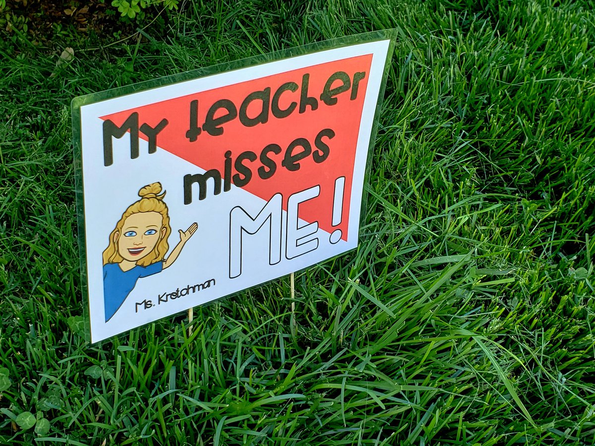 JaredBaconDavis's tweet photo. @mskretchman227 even covered territory outside of Winchester to show her students love. Tenley was astounded. Go Cardinals! @JKESWPS #TeacherAppreciation #ThankYou https://t.co/lJNTN20JFM