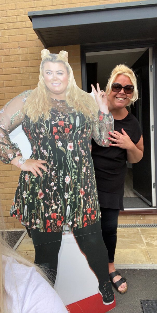 millie_oleary's tweet photo. Mum and her long lost sister, The GC🤣 #DivaInLockdown #HappyVEDay @missgemcollins ❤️ https://t.co/KKp3ekdHTJ