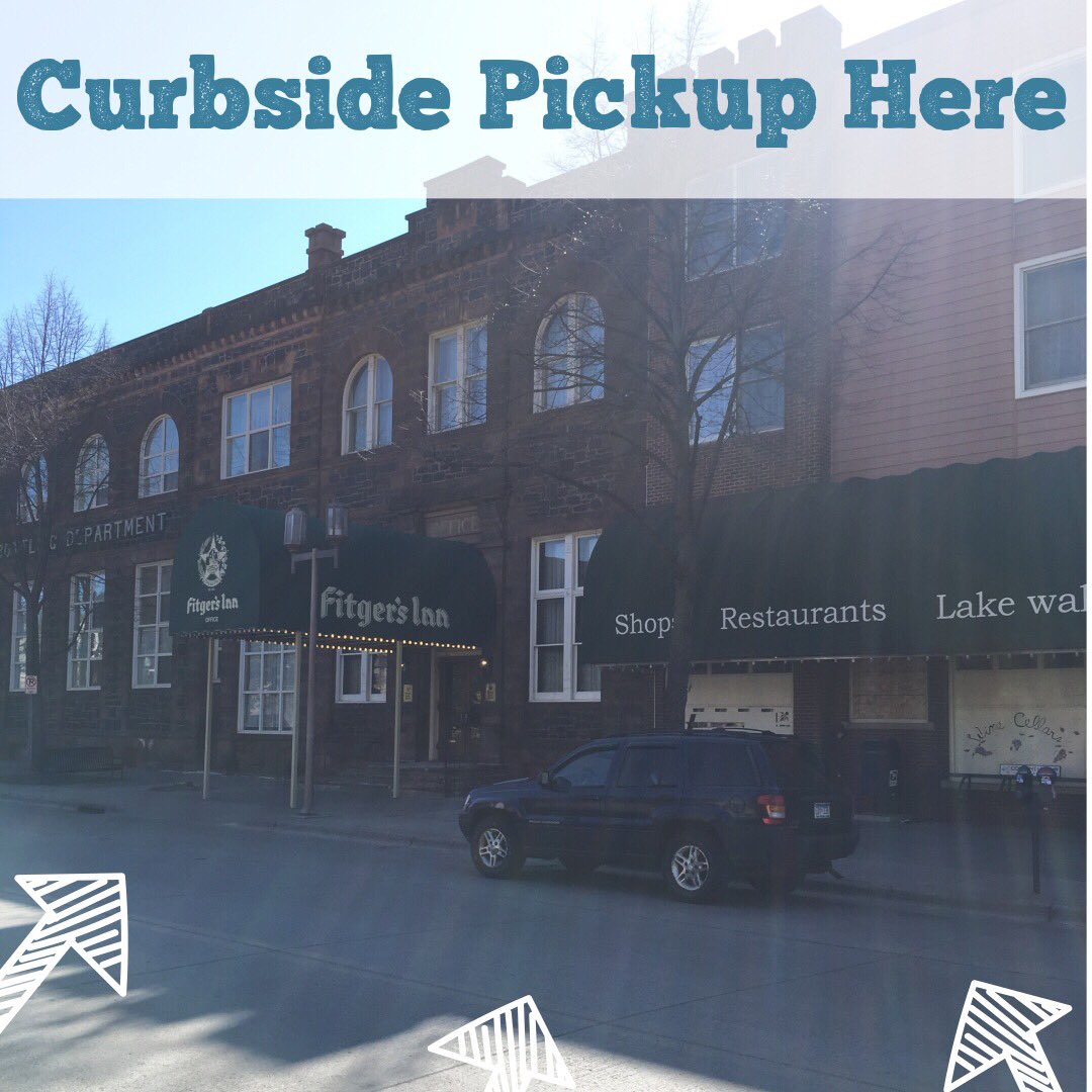 aplaceforfido's tweet photo. Our curbside pickup location has moved!  When using our curbside services please park on Superior Street close to the Fitger's Inn doors and give us a call upon arrival.  
Fun Fact:  Did you know our shop is located directly under the hotel lobby?! https://t.co/PMQum2U8c2