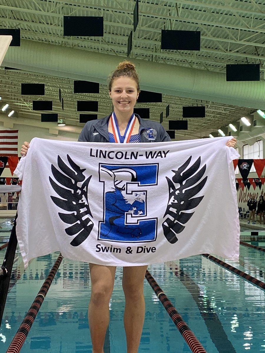 LWEastAthletics's tweet photo. Congrats to Braelyn Binkowski @bbinks4 for being voted by the Athletic Department as the Class of 2020 Co-Female Athlete of the Year for the Griffins! Great high school swimming career! @LWEgirlsswim https://t.co/AG6T7NuuAl