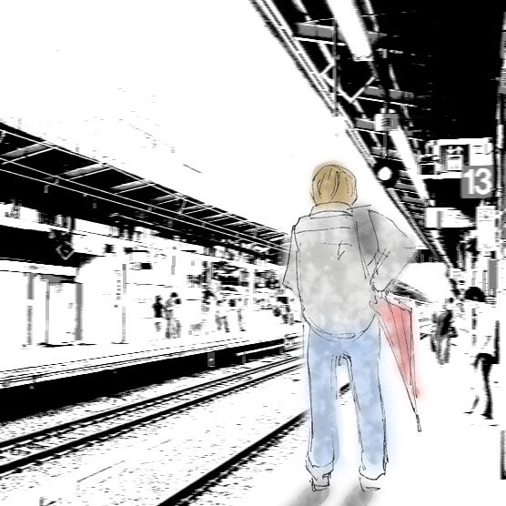 #絵柄の違う絵をあげてフォロワーさんを困惑させようキャンペーン
むかーーし遊びでつくったアルバムジャケット風の絵。(2008年)
定価とか色々おかしい。

BROWN STUDYは自分の絵を上げてたサイトの名前。(今もある)
n. h. kは3人でデザフェス参加するときにお互いの頭文字取ったグループ名。 