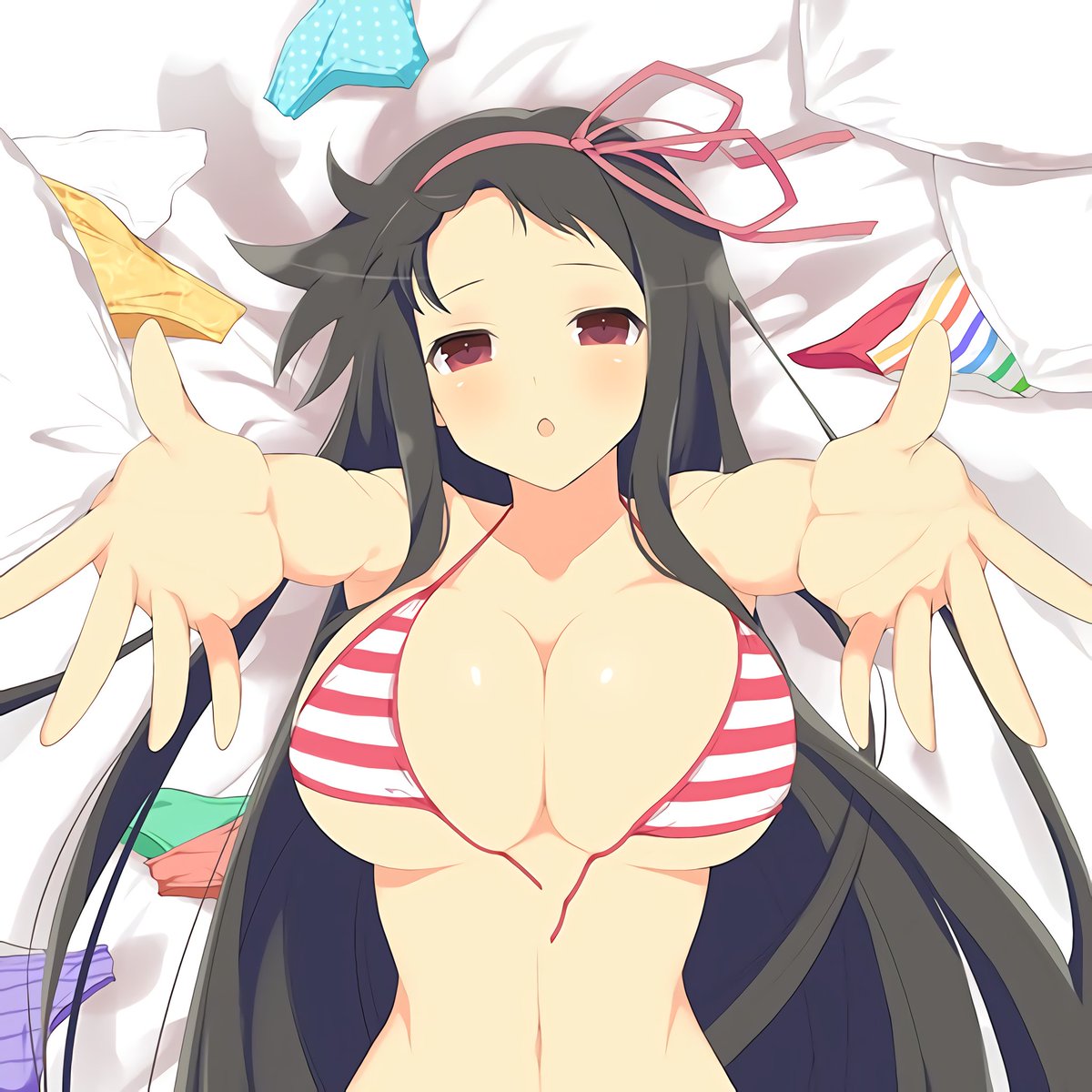 AnimeNoel NIKKE on X: Happy birthday Ayame! I am very glad to have bought Senran  Kagura and encounter Ayame and witness her smile everytime I see her at the  shop. She smiles