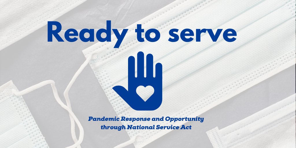 StarlightRom's tweet photo. To address &amp; recover from #COVID19 we need to tap into Americans’ talent and commitment. The Pandemic Response &amp; Opportunity Through National Service Act would:
✅️Expand @AmeriCorps to 150,000 positions this year
✅️Boost stipends
✅Increase education awards
#Stand4Service https://t.co/Sr9LZzKBQZ
