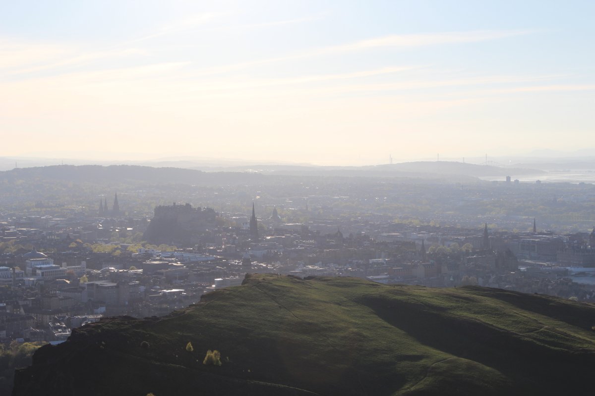 Today's exercise going up on Arthur's Seat
