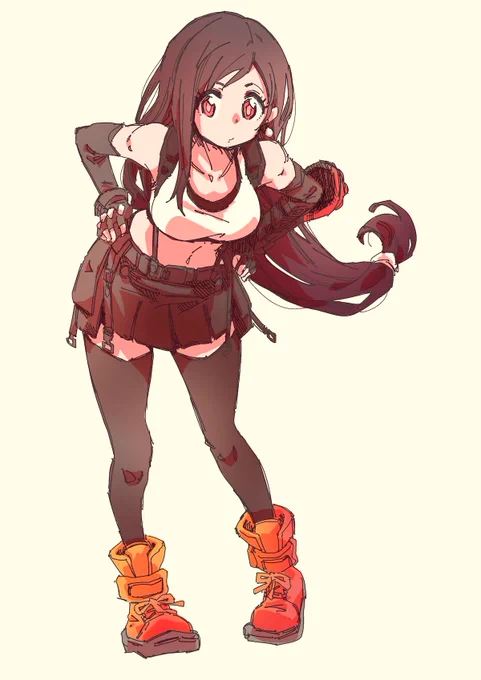 ティファは健康的なほにゃほにゃがいいですねというアレです 