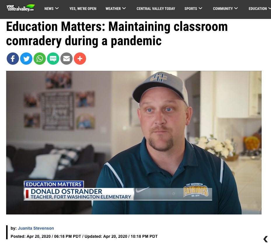 CA Department of Education tweet media