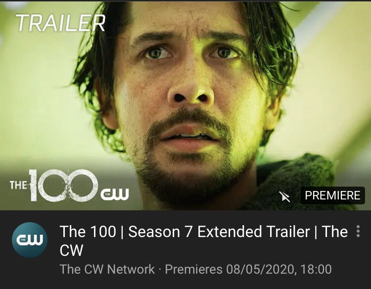 The100S7's tweet photo. #The100’s Season 7 trailer will be premiering on YouTube in 20 minutes! https://t.co/X0fgnisTZu https://t.co/FLhVwtPRLD