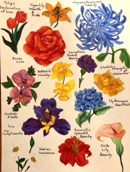 lrart167's tweet photo. Sharing Katie Egan's beautiful, self-described 'little project' as a virtual bouquet for everyone to enjoy this Sunday❣️ https://t.co/TdgbwnKgV9
