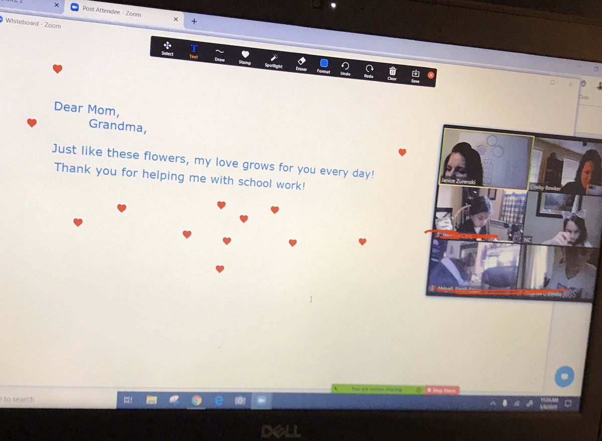 mrs_bowker227's tweet photo. @MrsZ228 and I did a Mother’s Day lesson over Zoom today with 18 of our students! Some art and some writing to appreciate the special ladies in their lives 🌸❤️
@RinggoldSouth https://t.co/X5a43FYusE