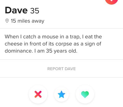 fuckmarrywill's tweet image. 35+ tinder is a different place