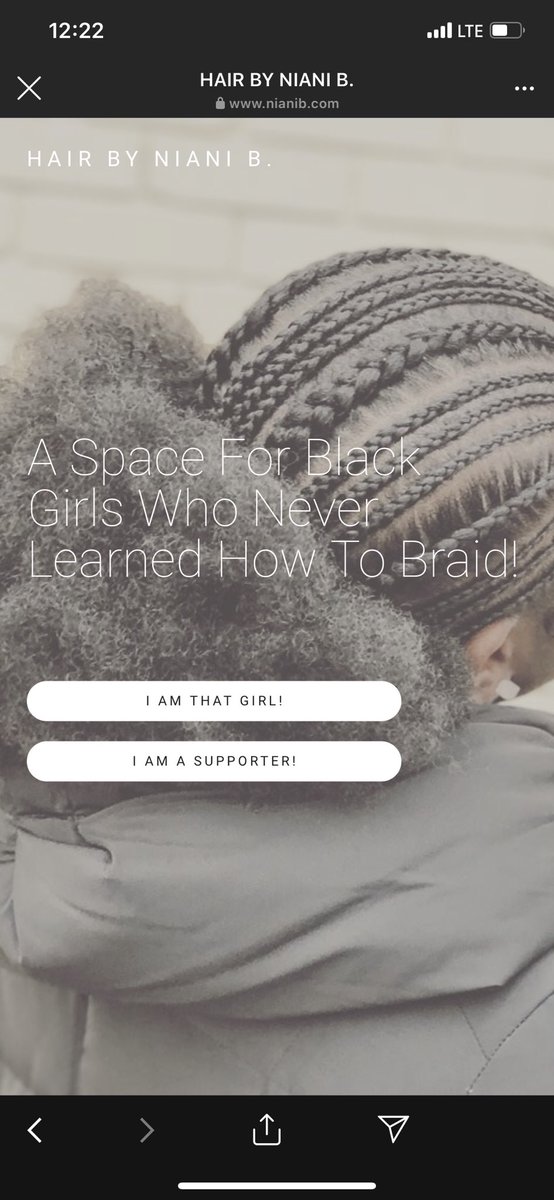 Birahone's tweet image. I took a $5 dollar class that creates a safe space for black girls who never learned how to braid! Yesterday was my first time ever in life doing a cornrow! Baby I can braid from the SCALP NOW 🗣😂🙌🏾  I’m not that black girl no more!