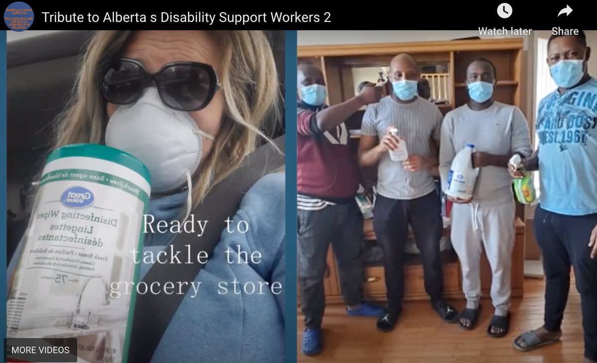 YYC_Connections's tweet photo. Disability support in #AB is responsive, sensitive, and capable. And that has helped ppl with disability through this crisis. Well done! WE SEE YOU https://t.co/bfmwgEren5 https://t.co/cIXG6xOEpI