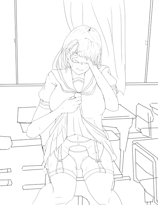 線画 