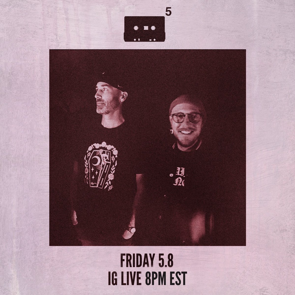 Deepspace5's tweet image. TONIGHT: @manchildmega and @iamKRUM will be talking about DS5, recording TNWCIAD, Raw Material and some other early stories on IG Live. Hit us with some questions you have and we’ll make sure the fellas get them.