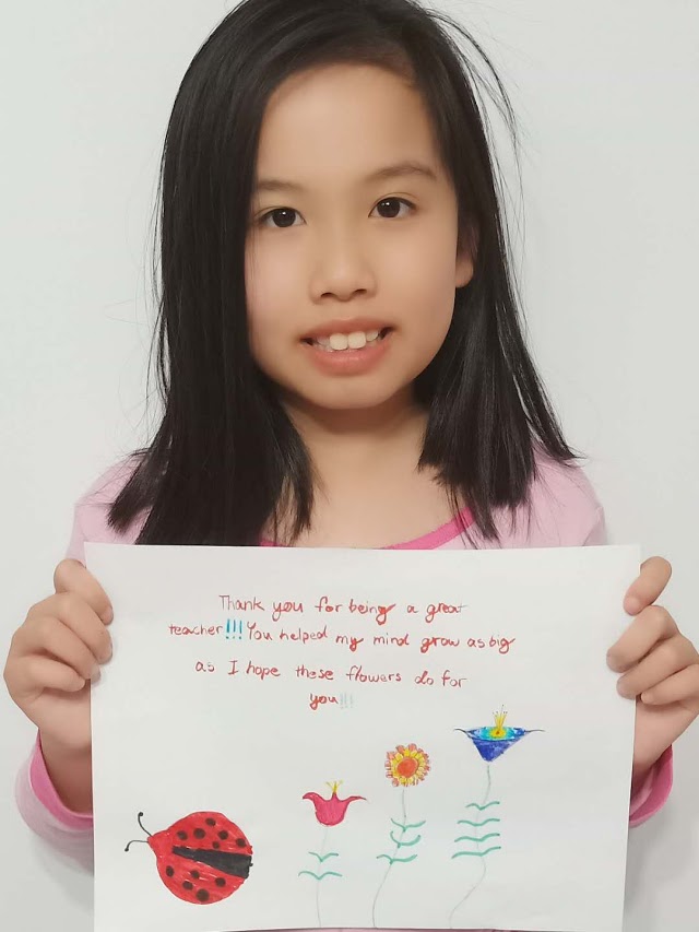 The sweetest message 🍎 
#TeacherAppreciationWeek #ThankaTeacherNYC
@ladybug548