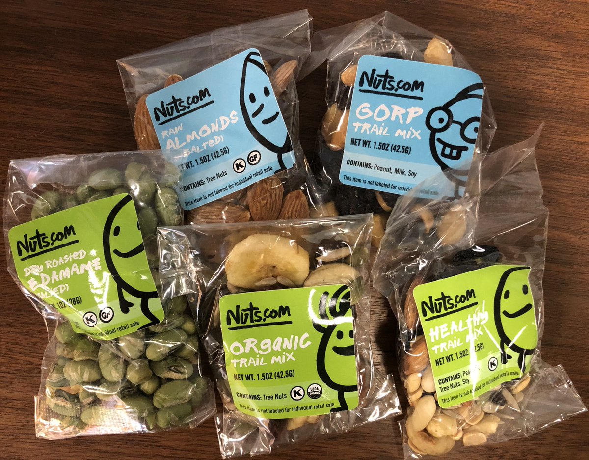 trinitas_health's tweet image. Thank you @NutsDotCom for the generous donation of individually wrapped snack packages! Our staff will love the variety of healthy nuts and flavors to snack on during their busy shifts! #NutsAbout #NutsFeedtheFrontline