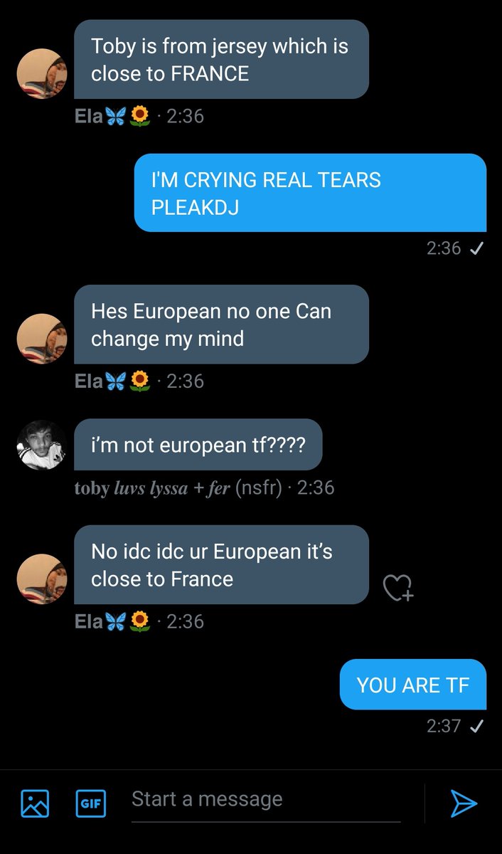 toby doesn't know Europe is the continent he lives on