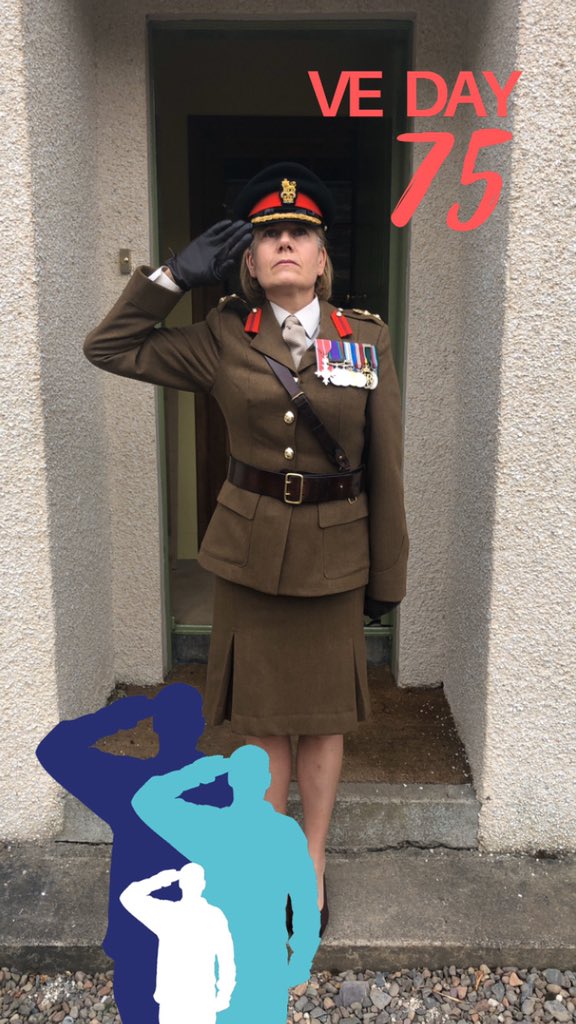 Stephanie Jackman MBE TD (@colcmreserves) on Twitter photo Thank you for our Freedom #VE75Day #HeroesofWW2 Thank you for our Freedom #VE75Day #HeroesofWW2