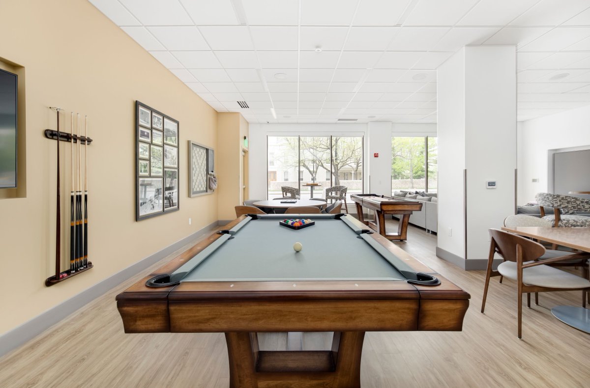 And it's done! The Eagle Gate Apartment Renovation project turned out so good, we couldn't be happier. Every detail in this design works together perfectly to create a comfortable living space for the residents of Eagle Gate.