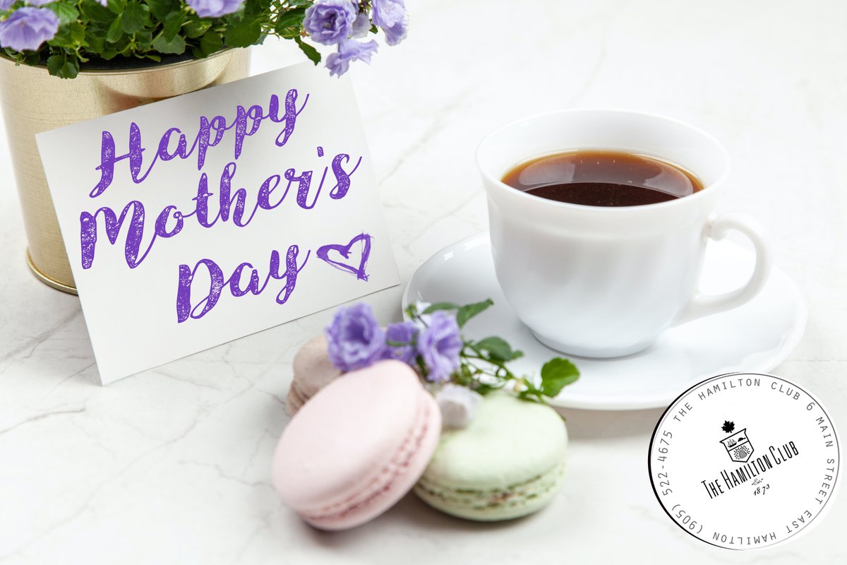 TheHamiltonClub's tweet image. Wishing all the amazing mums in #HamOnt and beyond a very happy Mother's Day - we're sorry we won't be able to celebrate in person but we hope to see all of our fabulous members - and their mums - very soon. Until then, be safe and take care of each other! #MothersDay