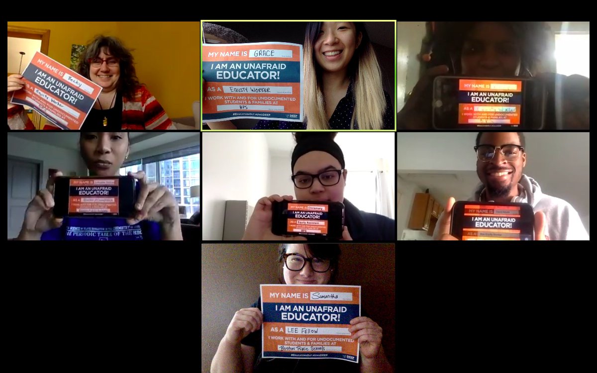 The Office of Equity welcomes and supports our undocumented and immigrant students and families; not just during this week, but every day! #UnafraidEducators