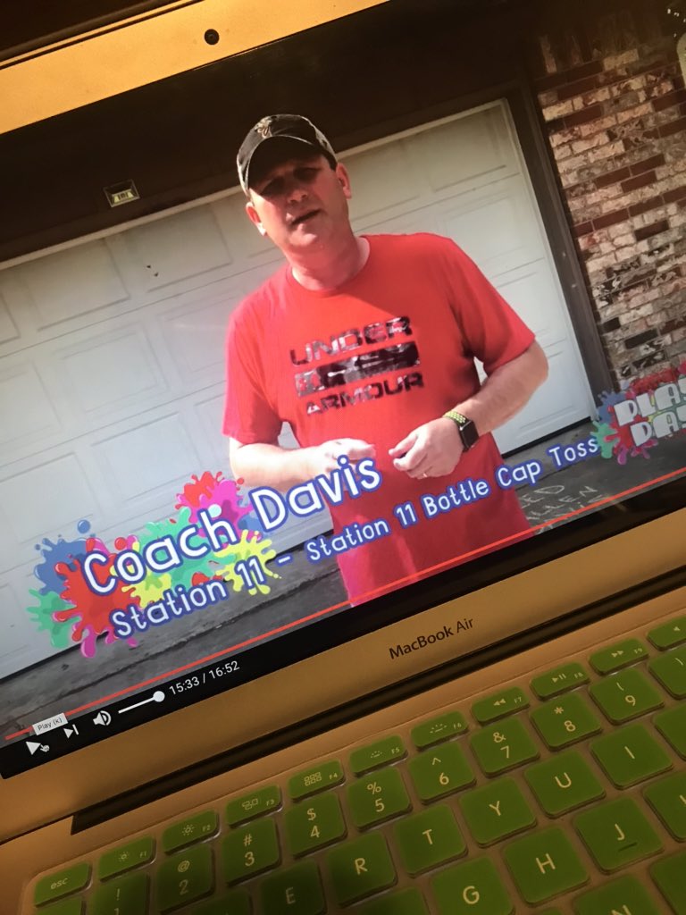 RRuedlinger's tweet photo. Way to go MISD PE teachers and our own Coach Davis for creating a virtual playday for our students and families❤️ #GSOTP #mesquiteisdtx @RDavisOkie https://t.co/a31kpDQLgc