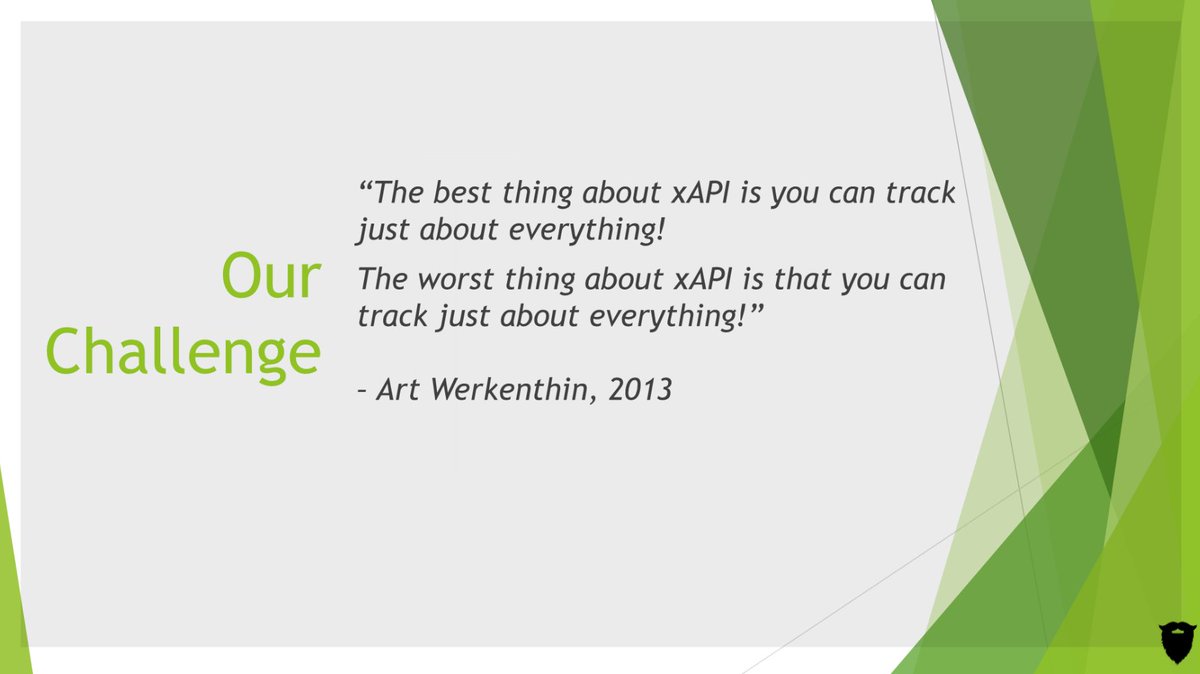RISC_Inc's tweet image. The challenge of #xAPI... @AWerkenthin @DuncanWIV 
#xAPIParty #learningdata