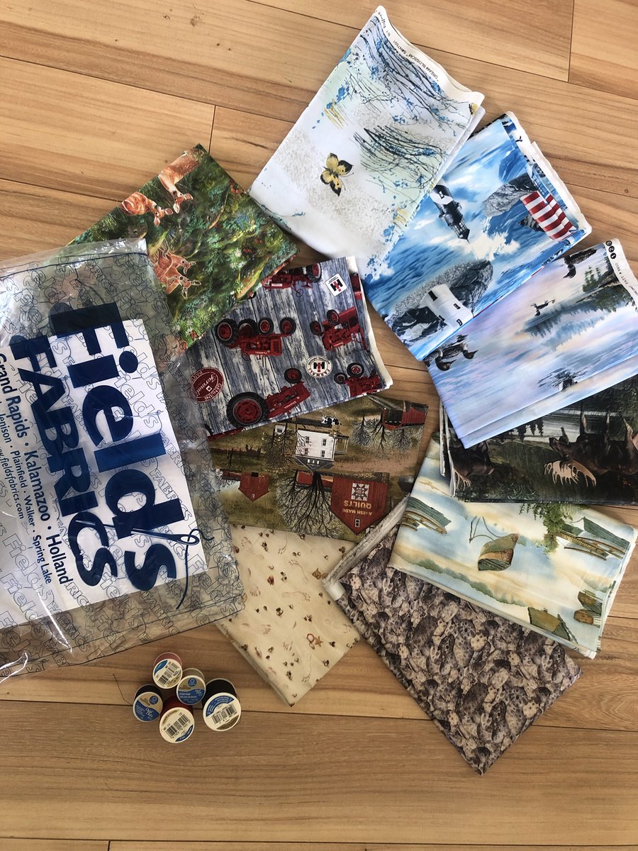 Field's Fabrics coming up big for us this week! 
We're looking to help those who are helping all of us through these crazy times...stay tuned ❤