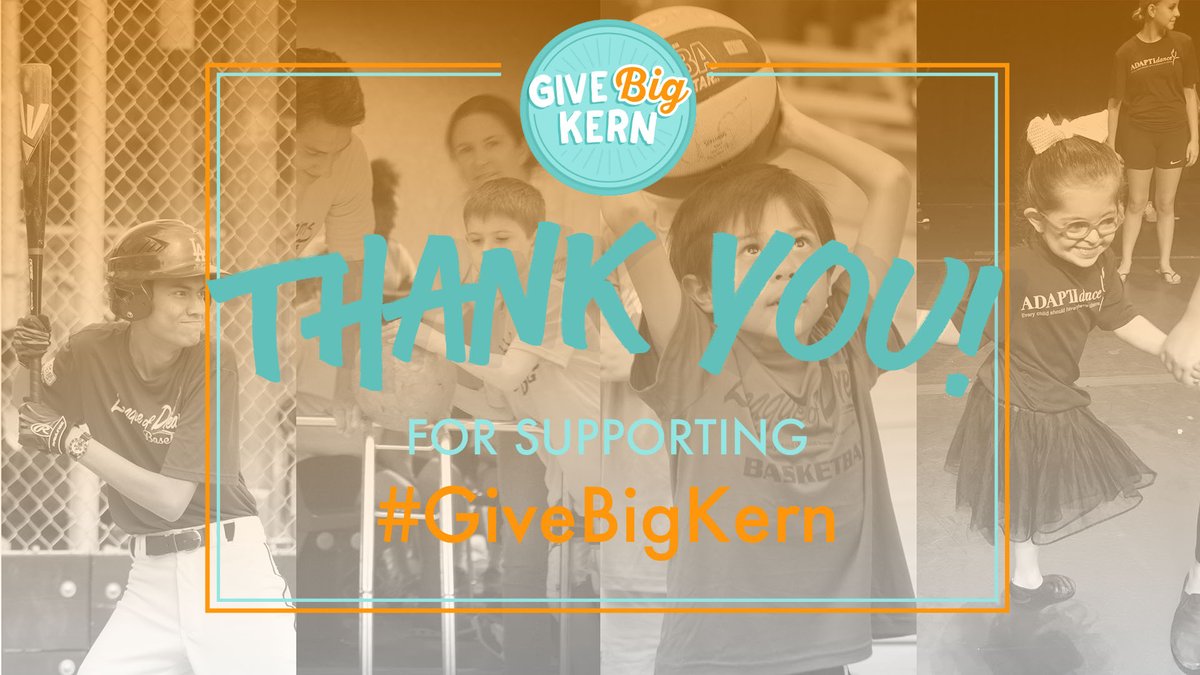 #GiveBigKern for League of Dreams Final Count: $9,320.00 by 59 donors. Thank you to everyone who donated and is making a BIG impact for League of Dreams!