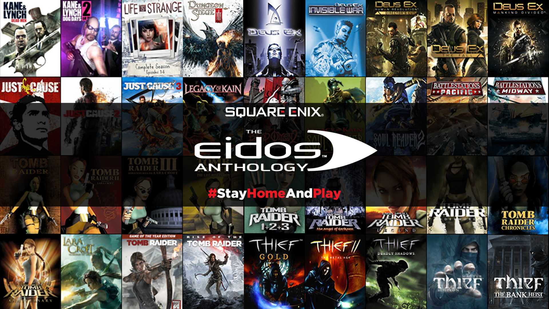 Square Enix on X: Go big or go #StayHomeAndPlay with our latest