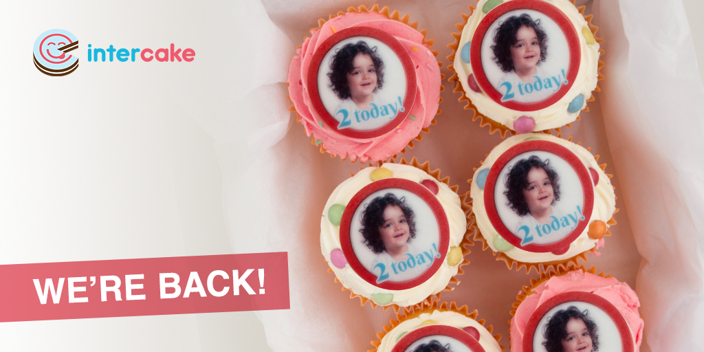We're back! 🎂🥳 Our online topper service is available again. Create a personalised🧁cake topper at intercake.com/order for your next celebration.
#Intercake #Cake #Cupcake #Onlinecaketopper