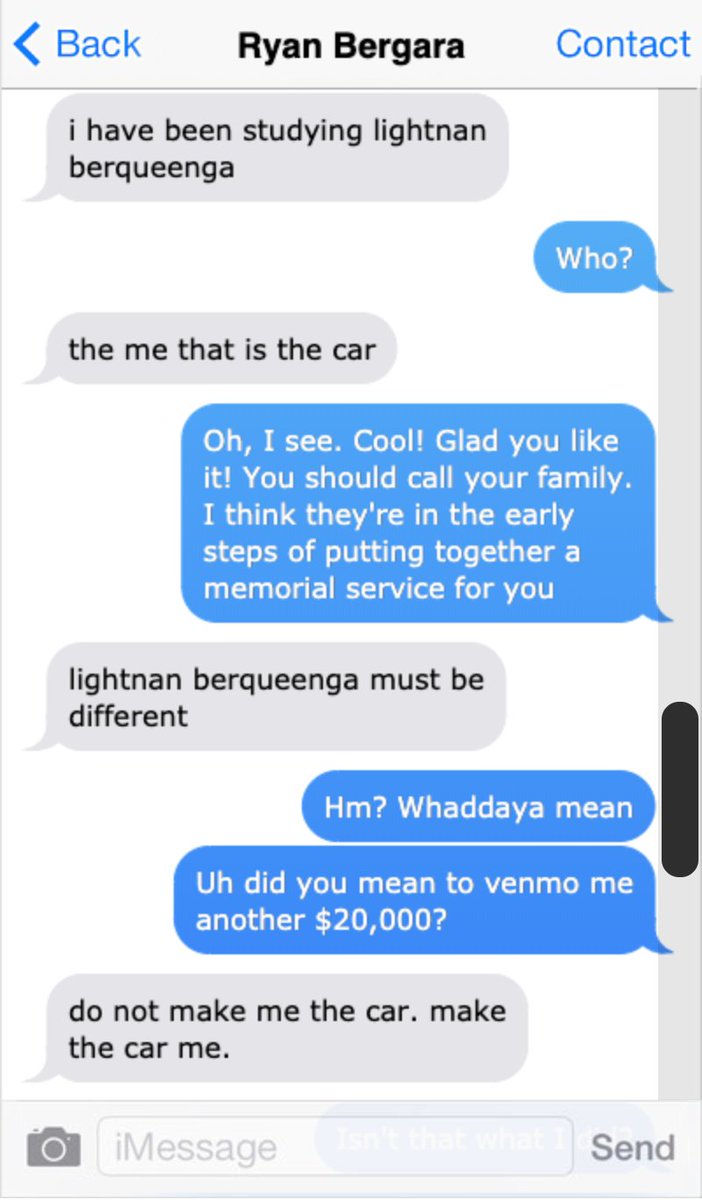 Despite his ranting against Pixar& #39;s Cars in this week& #39;s Top 5 Beatdown,  @ryansbergara reached out to me shortly after we shot the episode and I feel obligated to share this real conversation. Ryan is my friend and I take no pleasure in reporting this.