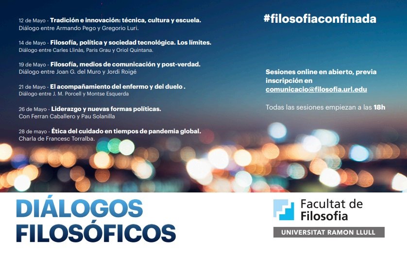 apego5's tweet photo. El martes 12, a las 18:00, converso con @GregorioLuri a propósito de su último libro, La escuela no es un parque de atracciones, en este ciclo de webinar s de #filosofía de la @filosofia_url #url. https://t.co/fGAviDa4My