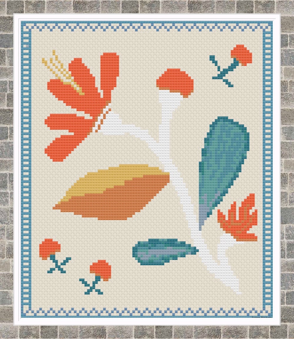 Excited to share the latest addition to my #etsy shop: Cute Flower etsy.me/2LdHOkA #crossstitch #xstitch #countedcrossstitch #crossstitchpattern #pdfcrossstitch #pdfpatterns #puntodecruz #kreuzstich #pointdecroix