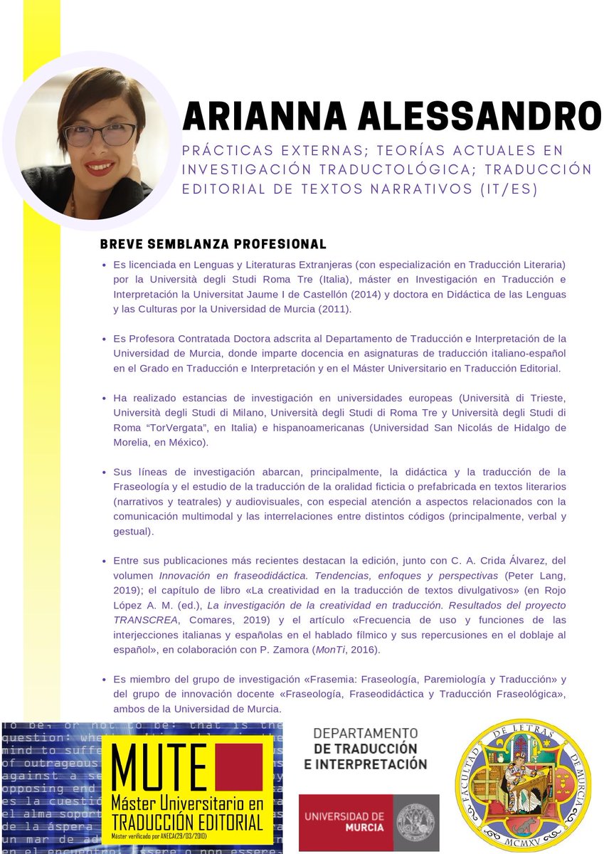 Dpto De Traduccion E Interpretacion De La Um
