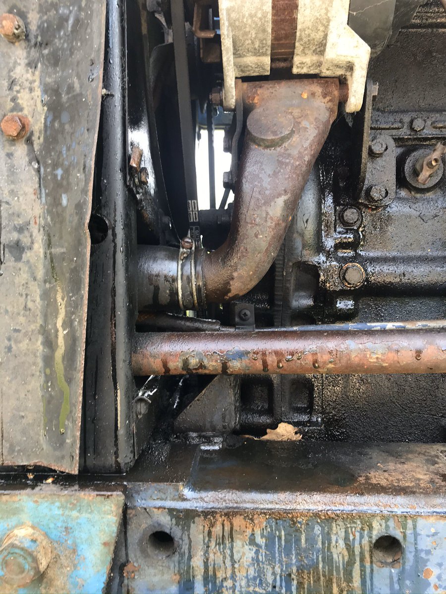 Slitting the 2nd pitch today was too much for our old Leyland 270 as she destroyed her water pump 😩.  Always something eh?!  As one of many wholly amateur clubs we have limited funds, particularly at this time with no income.  I’m sure we’ll sort something out!  Rain please!