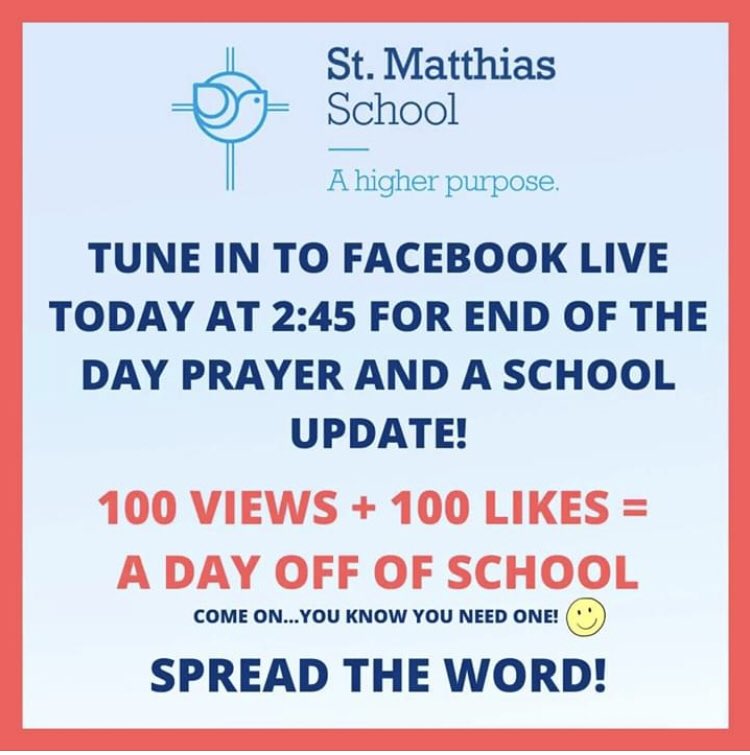 St. Matthias School (@schoolmatthias) on Twitter photo 