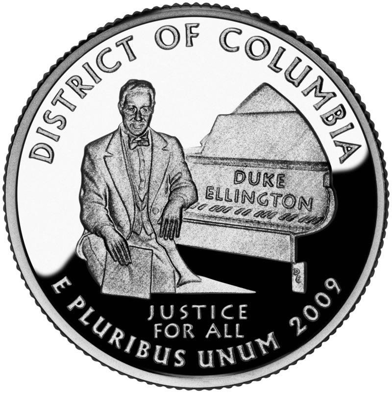 If you ask me to design a quarter for Washington DC, I probably would have chosen abraham Lincoln kaiju. So this is a little disappointing, but points for originality5/10