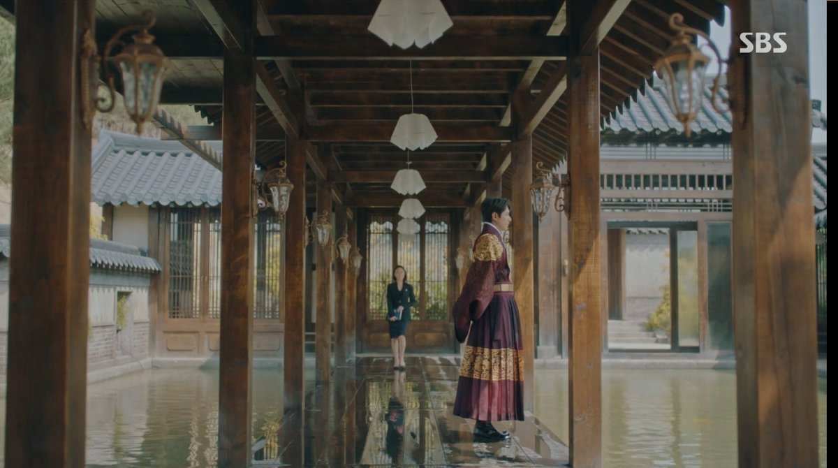 Lee Min Ho in king hanbok and in this place ~work of art  #TheKingEternalMonarch