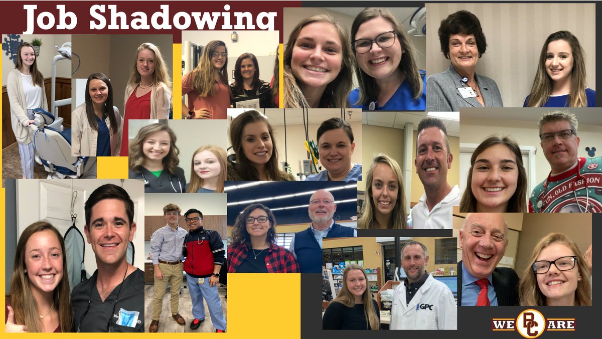 You cannot be what you cannot see. Thankful our community graciously allows our Ss to shadow &amp; get a firsthand look into their future careers in the healthcare field. Valuable lessons outside the classroom. #BeComeMore #WhereOpportunityCreatesSuccess #WeAreBC