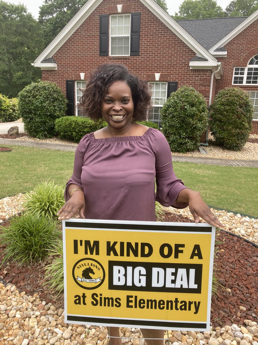 Thanks Ms. Beckett for making our virtual teacher appreciation week so special! We ended it with a Big Bang! <a href="/dl_sims/">D.L. Sims Elementary</a> <a href="/BeckettShavon/">Shavon Beckett</a>